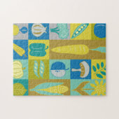 ベジブロックII ジグソーパズル (横)