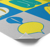 ベジブロックII ポスター (角)