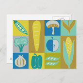 ベジブロックII ポストカード (正面/裏面)