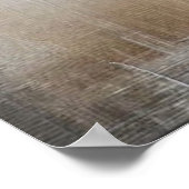 ベジモダンュピンクの花30ポスター ポスター (角)