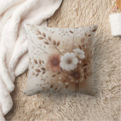 ベジモダンュフラワーポスター6 クッション (ブランケット)