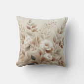 ベジモダンュフラワーポスター7 クッション (正面)