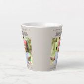 ベジモダンュママキッズ写真母の日 カフェラテマグ (正面)