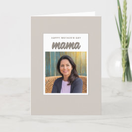 ベジモダンュママキッズ写真母の日 シーズンカード