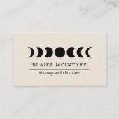 ベジモダンュムーンフェイズエレガント 名刺 (正面)