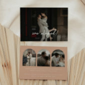 ベジモダンュ数々のフォトアー結婚チの駆け落ち 案内状