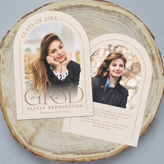 ベジモダンュ2フォトアーチGrad発表 招待状