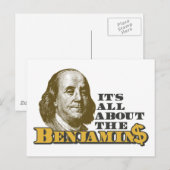 ベジャミンの全てだ ポストカード (正面/裏面)