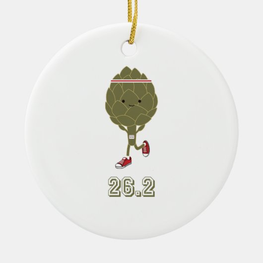 ベジランナー26.2 セラミックオーナメント (正面)