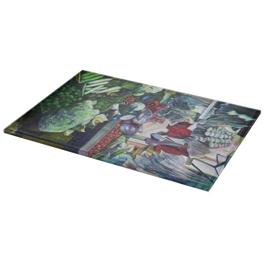 ベジータティアン·クラブがここで会う カッティングボード (角)