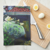 ベジータティアン·クラブがここで会う キッチンタオル (四つ折り)