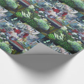 ベジータティアン·クラブがここで会う ラッピングペーパー (角)