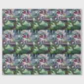 ベジータティアン·クラブがここで会う ラッピングペーパー (フラット)