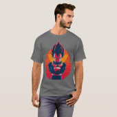 ベジータ レトロ Tシャツ (正面フル)
