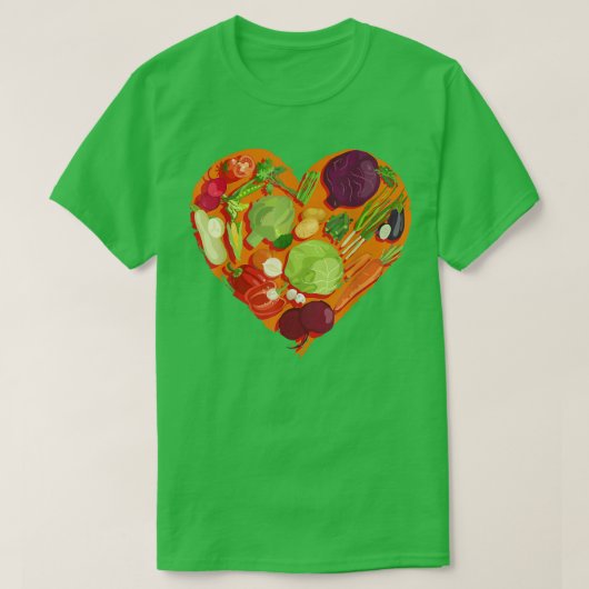 ベジービーガンラブガベートラバー Tシャツ (デザイン正面)