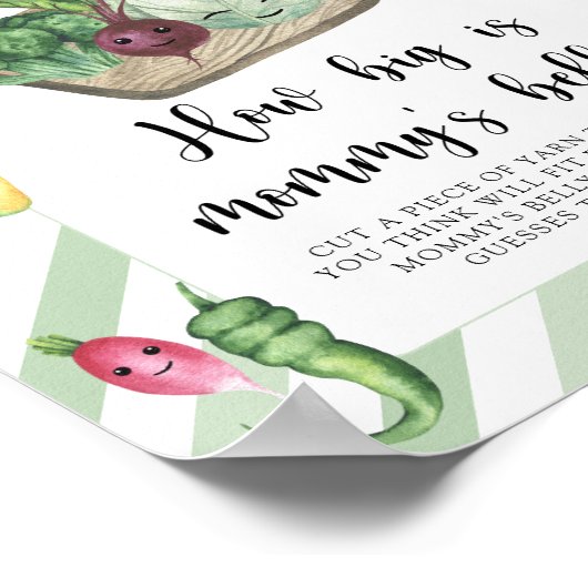 ベジーベビー – どのように大きいママのベリーゲーム ポスター (角)