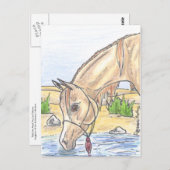 『ベジ・ビント・アハワ』  ポストカード (正面/裏面)