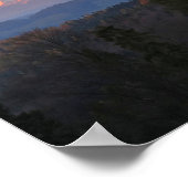 ベスキッドからのサンライズタトラスビュー ポスター (角)