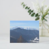 ベスキッドからのタラスビュー ポストカード (スタンド正面)