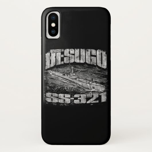 ベスゴ潜水艦 Case-Mate iPhoneケース (裏面)