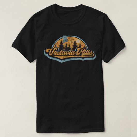ベスタビアヒルズ (アラバマ州) Tシャツ (デザイン正面)