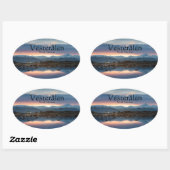 ベスタレノルウェーサミナリー 楕円形シール (シート)