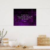 ベスタンドルミ感動的引用文 ポスター (キッチン)