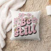 ベスチル聖なる書物、 経典レトロ花模様と植物学 クッション (ブランケット)