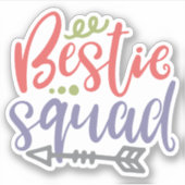 ベスティスクワッドフレンドシップデザイン シール (正面)