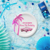 ベスティスマリブピンクドールビーチ誕生日 ペーパープレート (パーティー)