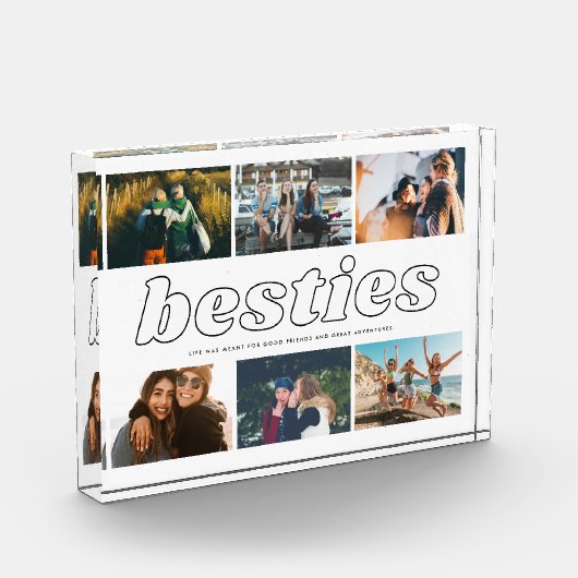 ベスティズフ最高のレンド引用文フォトコラージュ フォトブロック (左)