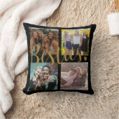 ベスティズブラック金ゴールド装飾用クッション クッション (ブランケット)