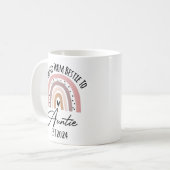 ベスティパーソナライズされたーからアンティに昇進する コーヒーマグカップ (正面左)