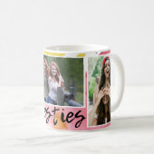 ベスティモダンズタイポグラフィ3フォトコラージュ コーヒーマグカップ (正面右)