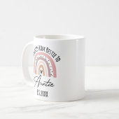 ベスティーから叔母に昇進し、ギフトになる叔母 コーヒーマグカップ (正面左)