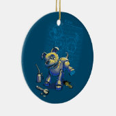 ベスティーのブループリント セラミックオーナメント (右)