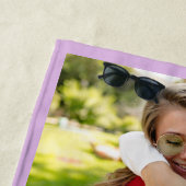 ベスティーカスタムズ写真BFFフレンズモダン薄紫おもしろい ビーチタオル (インサイチュ)