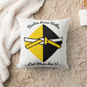 ベスティーキャットママパーソナライズされたかわいいラブ引用文脚本 クッション (ブランケット)