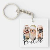 ベスティーシンプルペットモダンよくはしゃぐの写真3 キーホルダー (正面)