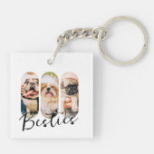ベスティーシンプルペットモダンよくはしゃぐの写真3 キーホルダー (裏面)