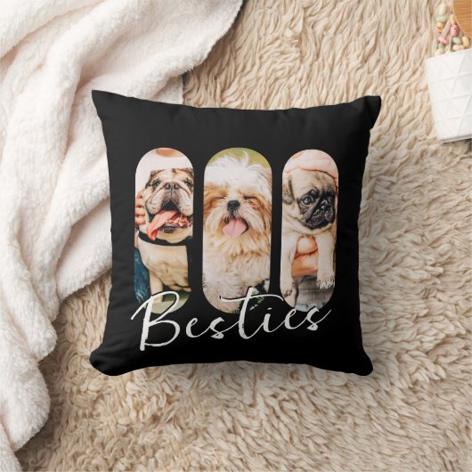 ベスティーシンプルペットモダンよくはしゃぐの写真3 クッション (ブランケット)