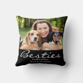 ベスティーズのペット写真 クッション (裏面)