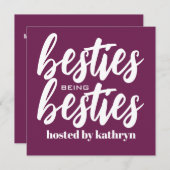 ベスティーズパーソナライズされた 案内状 (正面/裏面)