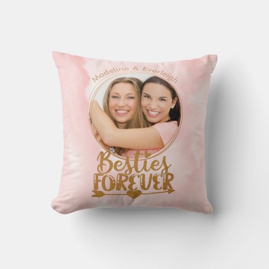 ベスティーズフォーエバーピンク装飾用クッション クッション (正面)