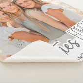 ベスティーズモダンフォーエバーカスタムフォトフリ最高のーズ シェルパブランケット (3/4)