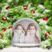 ベスティーズ愛ハートパーソナライズされた写真 (クリスマス)