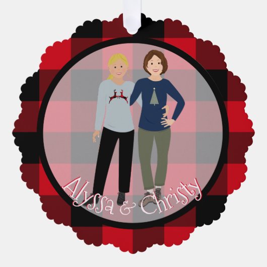 ベスティーズ紙オーナメントカード オーナメントカード (正面)