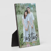 ベスティーズ |フレンド最高のス・スクリプトのオーバーレイ写真 フォトプラーク (側面)