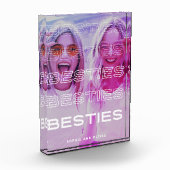 ベスティーズ |モダン文字と写カラフル真効果 フォトブロック (左)