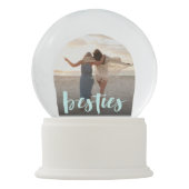 ベスティーズ | 最高の友の写真 スノーグローブ (裏面)